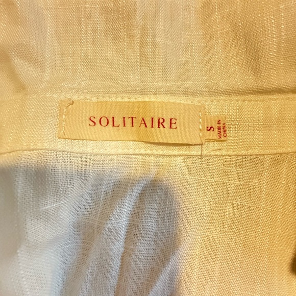 Solitaire Cream Long Sleeve Dress with Floral Details - Picture 7 of 10